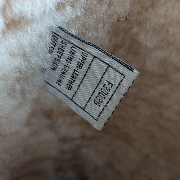 Ugg Tall Lace Up Boots 8 Brown Suede Whitley  Boho Shearling Fur Knee Sheep Ski - Picture 12 of 13